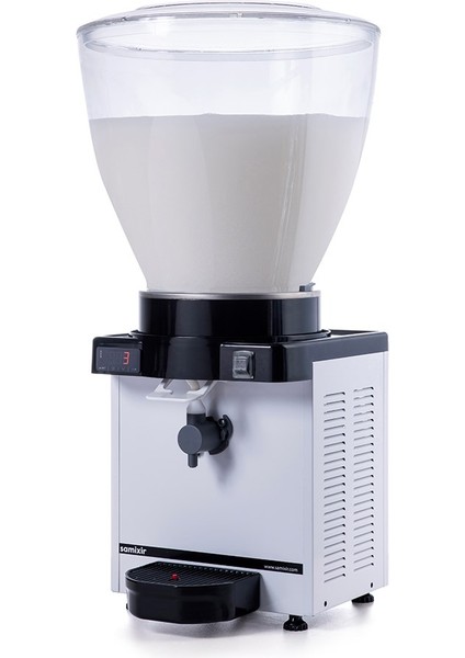 Samixir Kam40 Panoramik 40 Lt Köpüklü Ayran Dispanseri Makinesi KAM40-DW