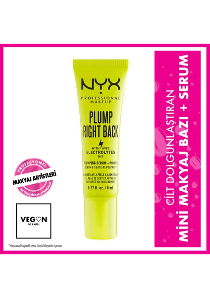 Nyx Professional Makeup Plump Right Back Primer Serum Mini