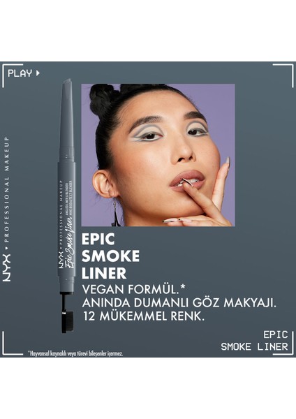 Nyx Professional Makeup Epıc Smoke Lıner - Slate Smoke