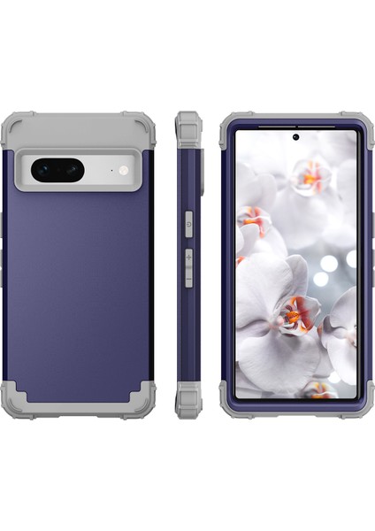 Samsung Galaxy A54 Için Yumuşak Silikon Sert Pc Tampon Telefon Kılıfı - Mor (Yurt Dışından) modelleri