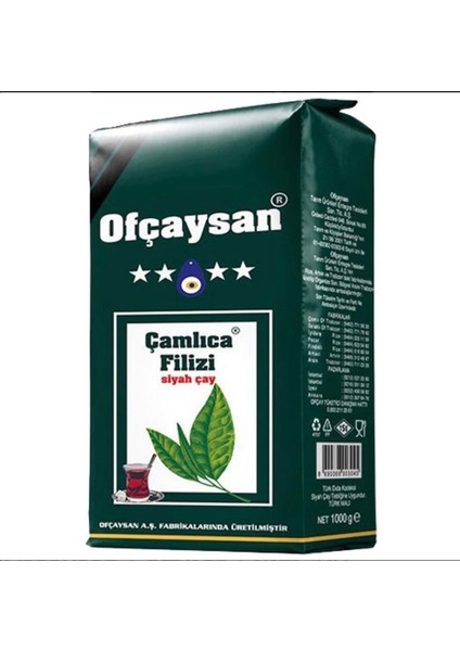 Çamlıca Filizi Siyah Çay 1000 gr