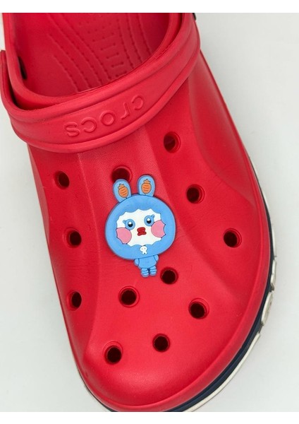 Sempatik Tavşan 3 Temalı Jibbitz Crocs Terlik Süsü
