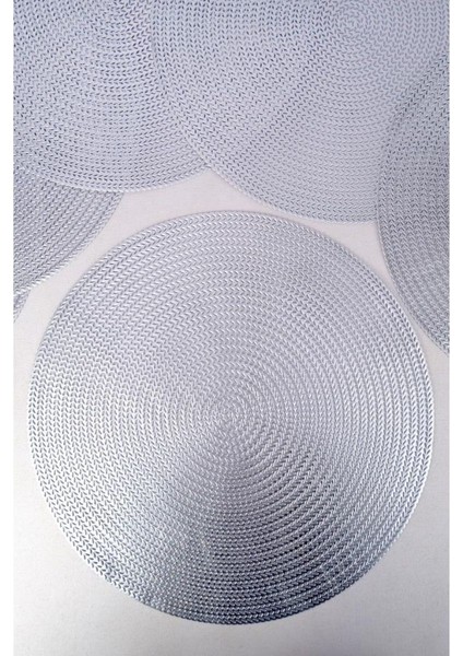 6’lı Amerikan Servisi Supla Yuvarlak Gümüş – ACR-004 C320.33