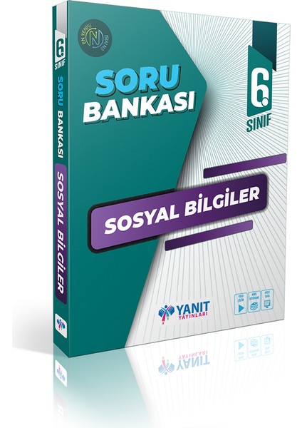 Yanıt Yayınları  6. Sınıf Sosyal Bilgiler Soru Bankası