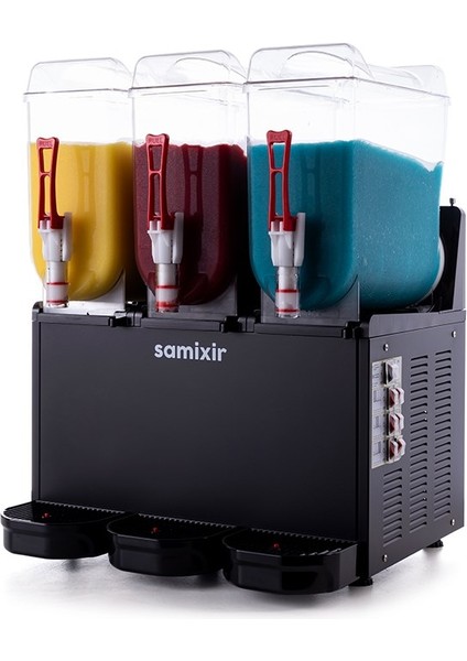 Triple Üçlü 12+12+12 Lt Slush Buzlaş Karlamaç Makinesi SLUSH-36-B