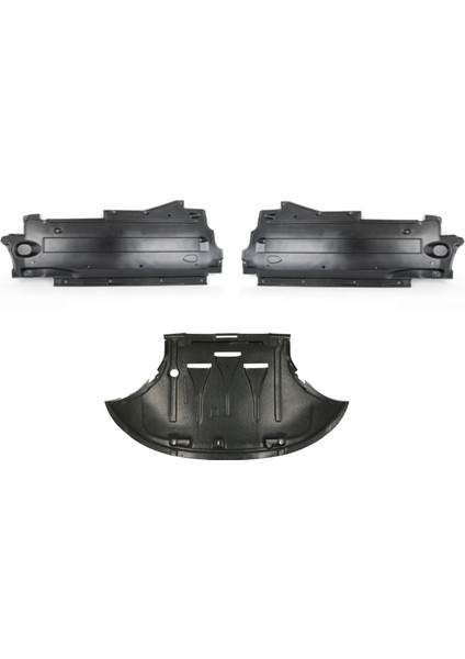 Audi A6 2006 - 2011 Alt Taban Kaplaması Sağ ve Sol Orta Muhafaza