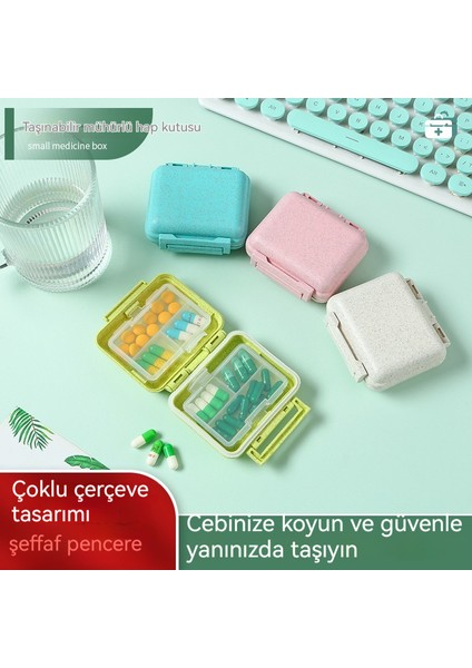 Mini 6 Bölmeli Taşınabilir Mühürlü Saklama Kutusu (Yurt Dışından) fiyatları