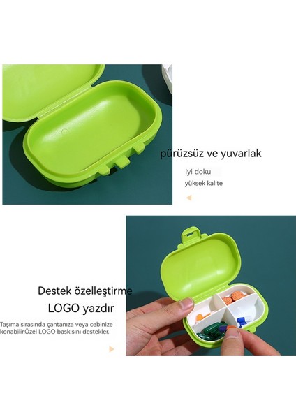 Kapsüller, Haplar ve Tabletler Için Toz Geçirmez Ambalaj Saklama Kutusu (Yurt Dışından) fırsatları