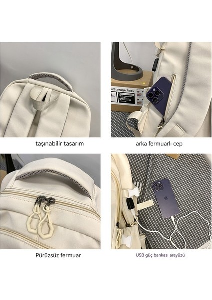Üniversite Doğum Günü Tarzı Basit, Büyük Kapasiteli Sırt Çantası (Yurt Dışından) fiyatları