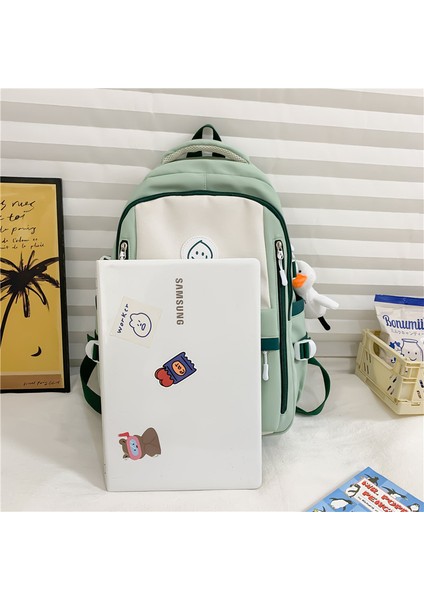 Ortaokul ve Lise Öğrencileri Için Büyük Kapasiteli Gündelik Basit Sırt Çantası (Yurt Dışından) modelleri