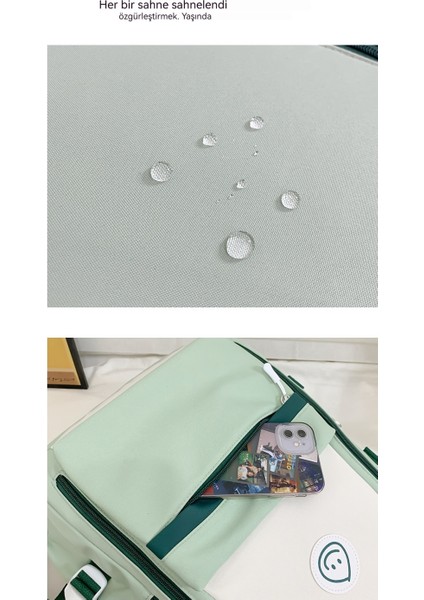 Ortaokul ve Lise Öğrencileri Için Büyük Kapasiteli Gündelik Basit Sırt Çantası (Yurt Dışından) indirimleri