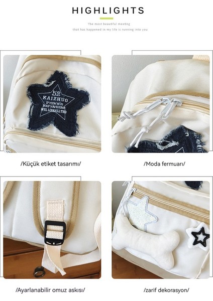 Ortaokul ve Lise Için Büyük Kapasiteli Seyahat Sırt Çantası, Hafif ve Basit (Yurt Dışından) fiyatları