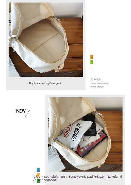 Ortaokul ve Lise Için Büyük Kapasiteli Seyahat Sırt Çantası, Hafif ve Basit (Yurt Dışından) modelleri