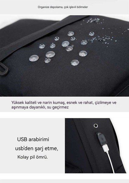 Modaya Uygun, Gündelik, Büyük Kapasiteli Bilgisayar Sırt Çantası (Yurt Dışından)