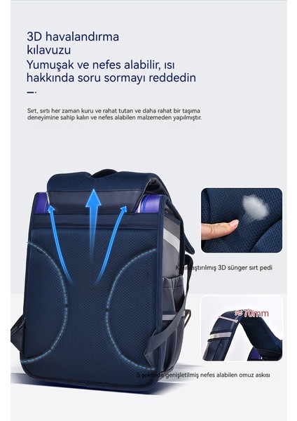 Büyük Kapasiteli, Su Geçirmez Ilkokul Öğrencisi Kapaklı Okul Çantası (Yurt Dışından) fırsatları
