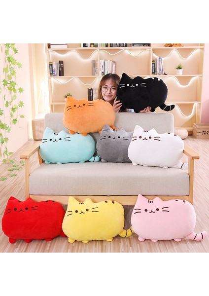Sevimli Kedi Yastık ve Yastık Peluş Oyuncak (Yurt Dışından)