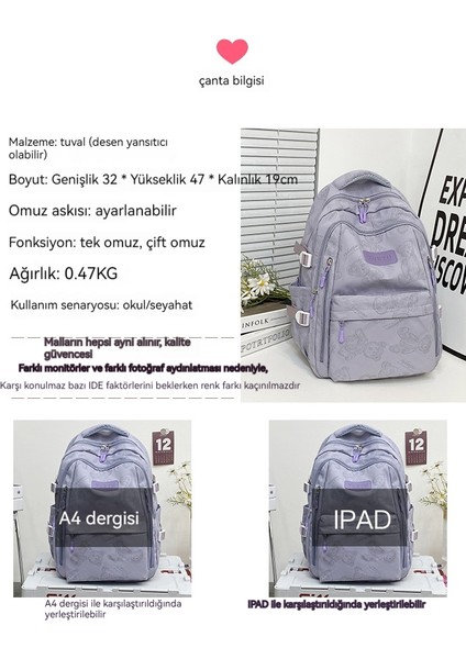 Cuhk Öğrencilerinin Açık Hava Seyahatleri Için Şık, Büyük Kapasiteli Günlük Okul Çantası (Yurt Dışından) modelleri