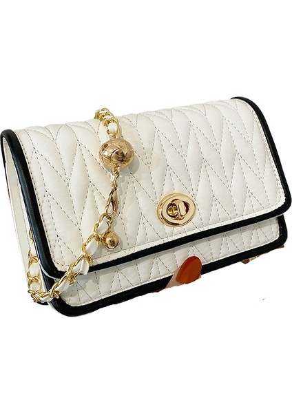 Sade Dokulu Omuz Çantası (Yurt Dışından)