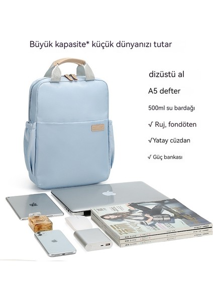 Basit, Taze ve Tatlı Lise Öğrencisi Okul Çantası (Yurt Dışından) modelleri