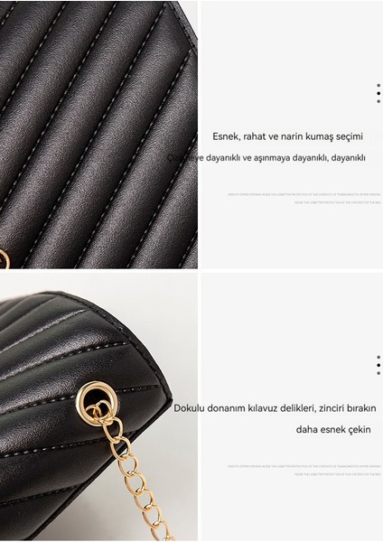 Büyük Kapasiteli Moda Crossbody Küçük Kare Çanta (Yurt Dışından) fırsatları