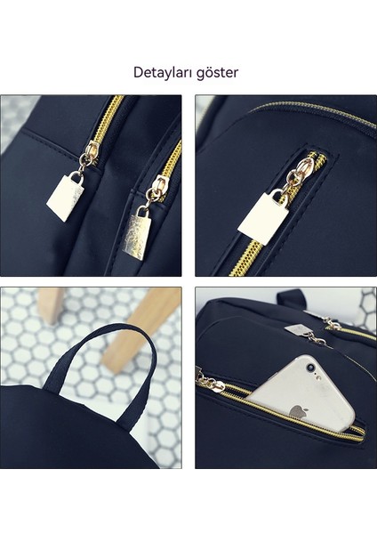 Su Geçirmez Naylon Çok Yönlü Kişiselleştirilmiş Küçük Sırt Çantası (Yurt Dışından) fiyatları