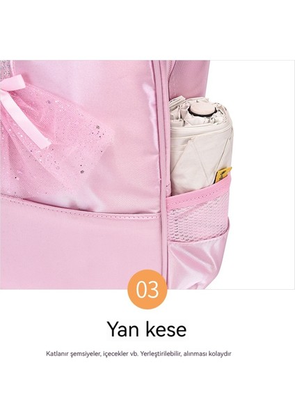 Ilkokul Öğrencileri Için Büyük Kapasiteli Bale Dans Çantası (Yurt Dışından) modelleri