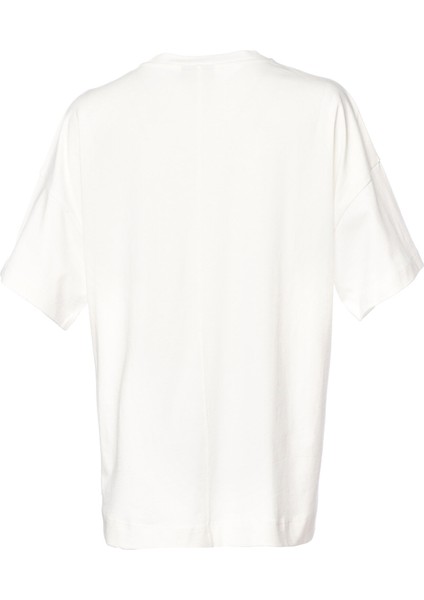 Hmlliv Oversize Kadın Beyaz T-Shirt 911815-9003
