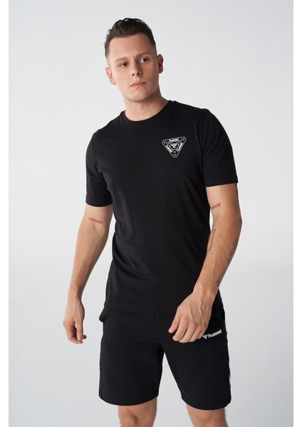 Hmlt-ic ico Regular Messmer Erkek Siyah T-Shirt 911864-2001