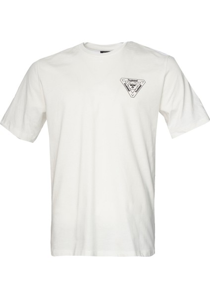 Hmlt-ic ico Regular Messmer Erkek Beyaz T-Shirt 911864-9003 fırsatları