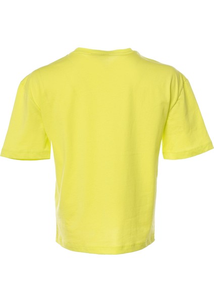 Hmlt-ic icona Boxy Unity Kadın Sarı T-Shirt 911866-6102 indirimleri