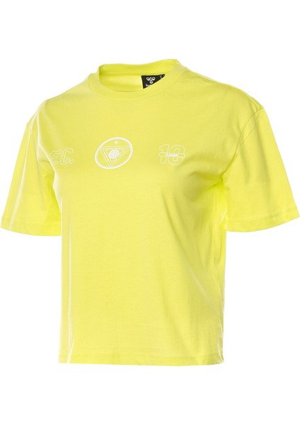 Hmlt-ic icona Boxy Unity Kadın Sarı T-Shirt 911866-6102