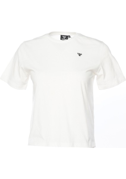 Hmlt-ic icona Regular Kadın Beyaz T-Shirt 911867-9003
