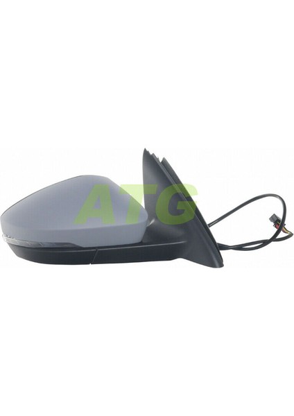 Skoda Octavia 2013> Sonrası Elektrikli Ayna Komple Sağ (9 Pin)