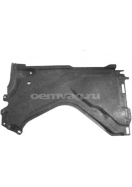 Audi A6 2013 - 2017 Sol Alt Taban Kaplaması Arka