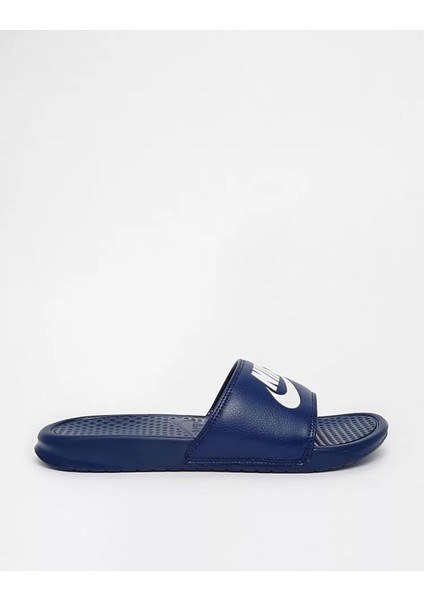 Futura Benassi Slide Hard Blue Unisex Tek Bantlı Tek Bantlı Lacivert