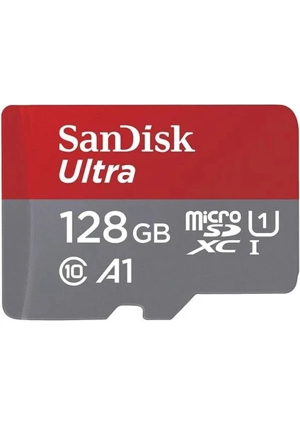 Sandısk Ultra 128GB Mıcro Sdhc Hafıza Kartı SDSQUAB-128G-GN6MN