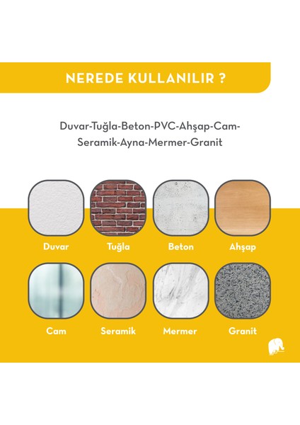 Granit Üniversal Çok Amaçlı Silikon Şeffaf 280ML