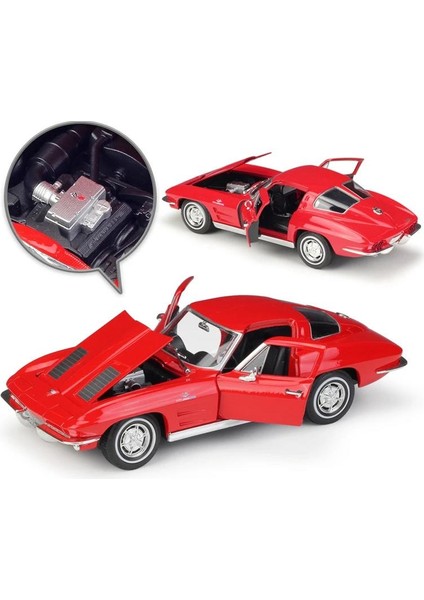 Karsan 24073W Welly 1:24 '63 Chevrolet Corvette