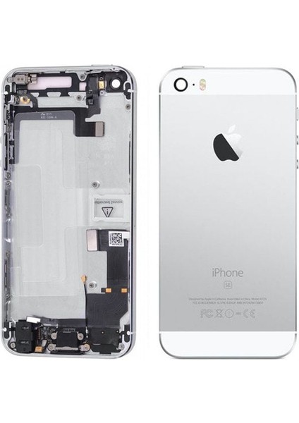Iphone 5se Kasa Full Dolu Silver Gümüş