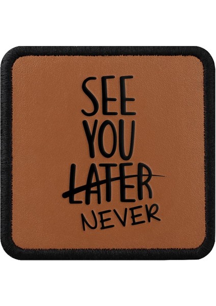 BlackBörk V1  See You Later Never - 3 Logolu Unisex Camel Bench (Patch)