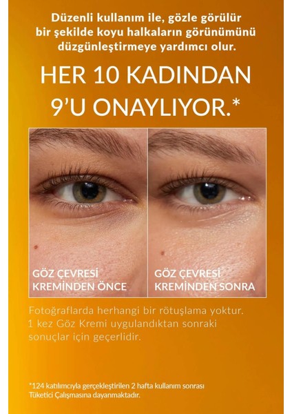 Anew Radiance Koyu Halkalar Için Göz Kremi 15 Ml.