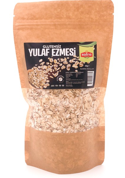 Glutensiz Yulaf Ezmesi 250 gr indirimleri