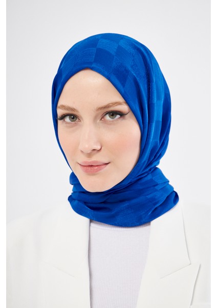 Saka Fashion Dama Desenli Jakarlı Şal