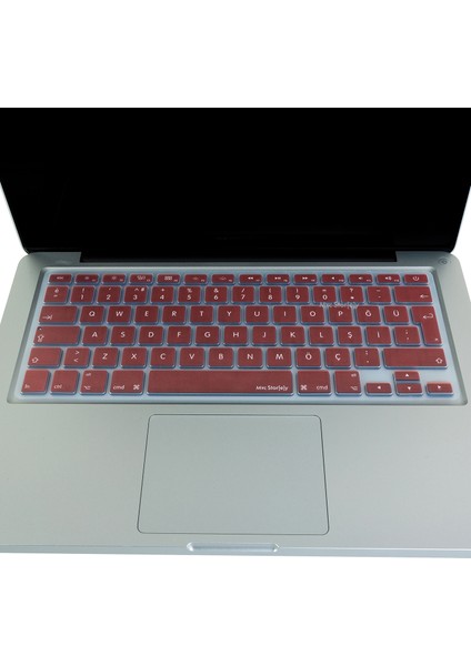 Klavye Koruyucu Macbook Klavye Air Pro (Türkçe Q) (Eski USB'li Model 2008/2017) ile Uyumlu