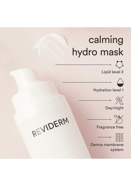 Revıderm Calming Hydro Mask 50 ml / Onarıcı Maske Dermokozmetik