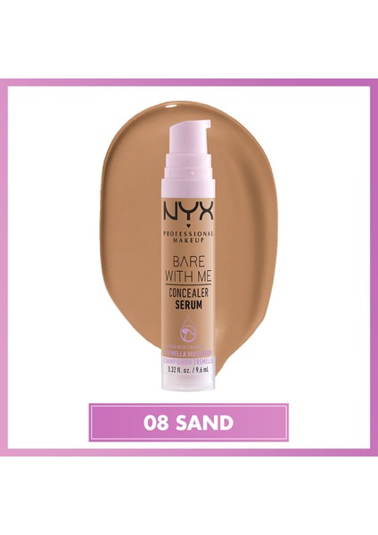 Nyx Professional Makeup Bare With Me Concealer Serum - 08 Sand