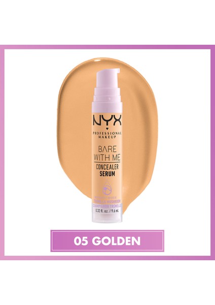 Nyx Professional Makeup Bare With Me Concealer Serum - 05 Golden