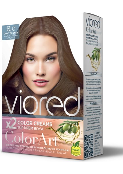 Viored Saç Boyası (3adet)