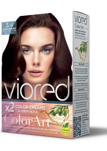 Viored Saç Boyası (3adet)