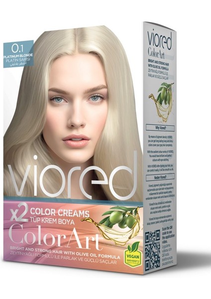 Viored Saç Boyası (3adet)